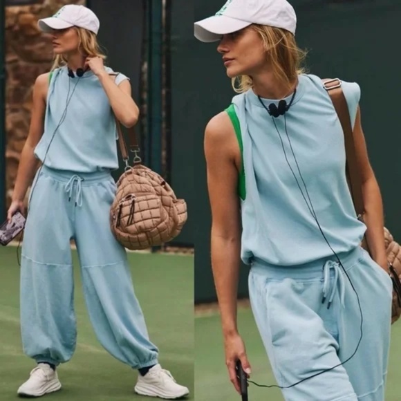 FP Movement Throw and Go Onesie Romper Size M Refresh blue - Picture 15 of 15